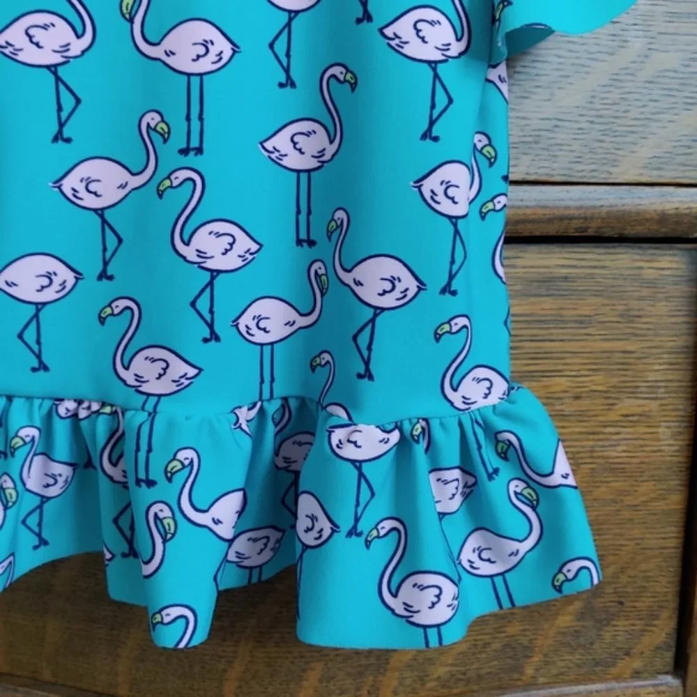 ⭐ iPlay swim diaper & flamingo 🦩 swim top 18m